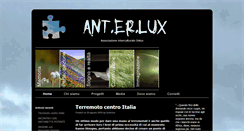 Desktop Screenshot of anterlux.it